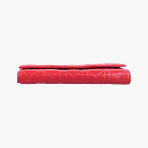 Lady Dior cannage Red lambskin 02-LU-0134