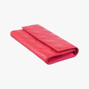 Lady Dior cannage Red lambskin 02-LU-0134