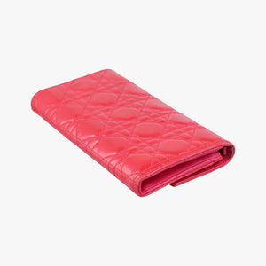 Lady Dior cannage Red lambskin 02-LU-0134