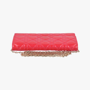Lady Dior cannage Red lambskin 02-LU-0134