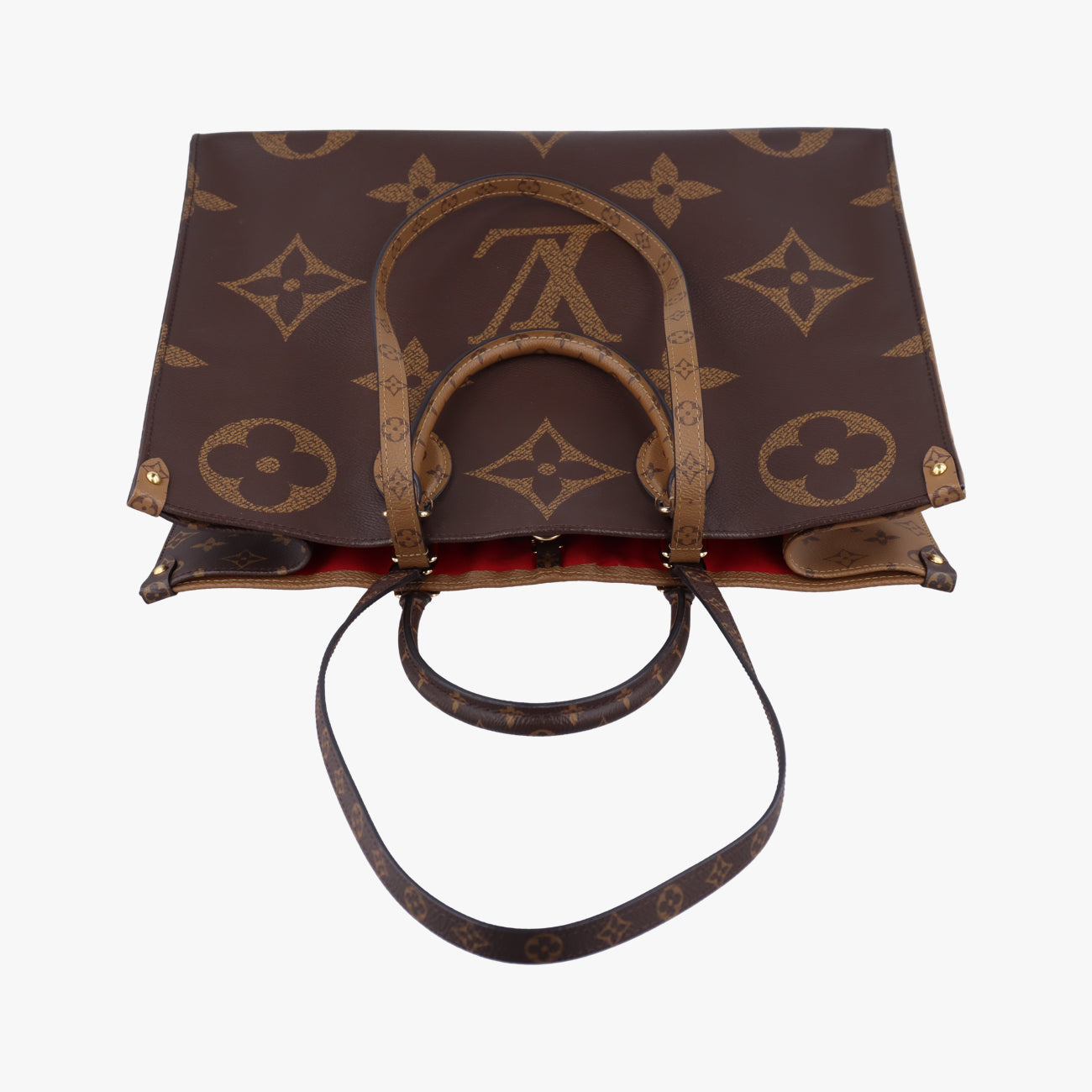 On the Go GM Brown Monogram Canvas TJ4199