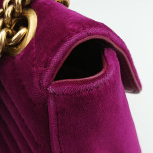 GG Marmont Purple velour D022347131