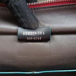Troyage Trois Jours Gray×Red×Blue Leather 8BH279-5R4 169-8762