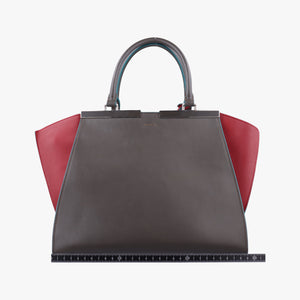Troyage Trois Jours Gray×Red×Blue Leather 8BH279-5R4 169-8762