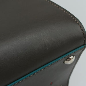 Troyage Trois Jours Gray×Red×Blue Leather 8BH279-5R4 169-8762