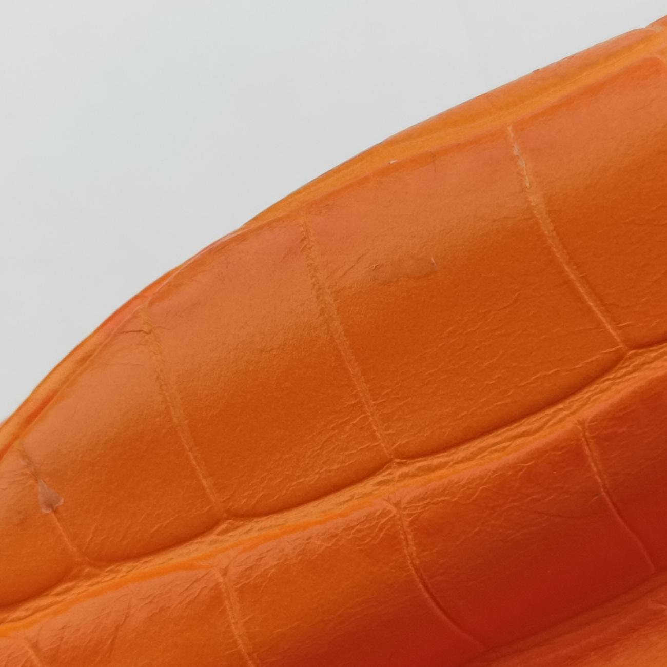 Le Cagole Orange lambskin 671309.7512.Q.535269