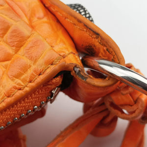 Le Cagole Orange lambskin 671309.7512.Q.535269
