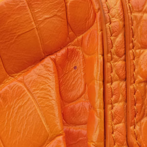Le Cagole Orange lambskin 671309.7512.Q.535269