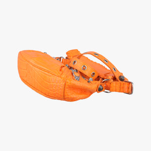 Le Cagole Orange lambskin 671309.7512.Q.535269