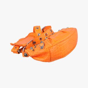 Le Cagole Orange lambskin 671309.7512.Q.535269