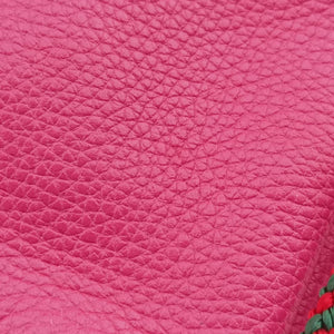 Print Drawstring Rose Leather G024042163
