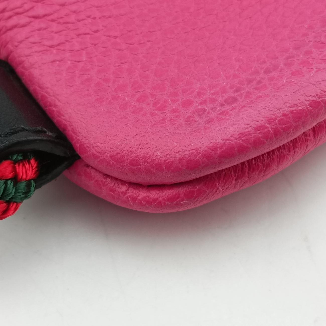 Print Drawstring Rose Leather G024042163