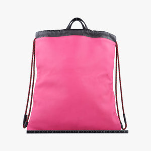 Print Drawstring Rose Leather G024042163