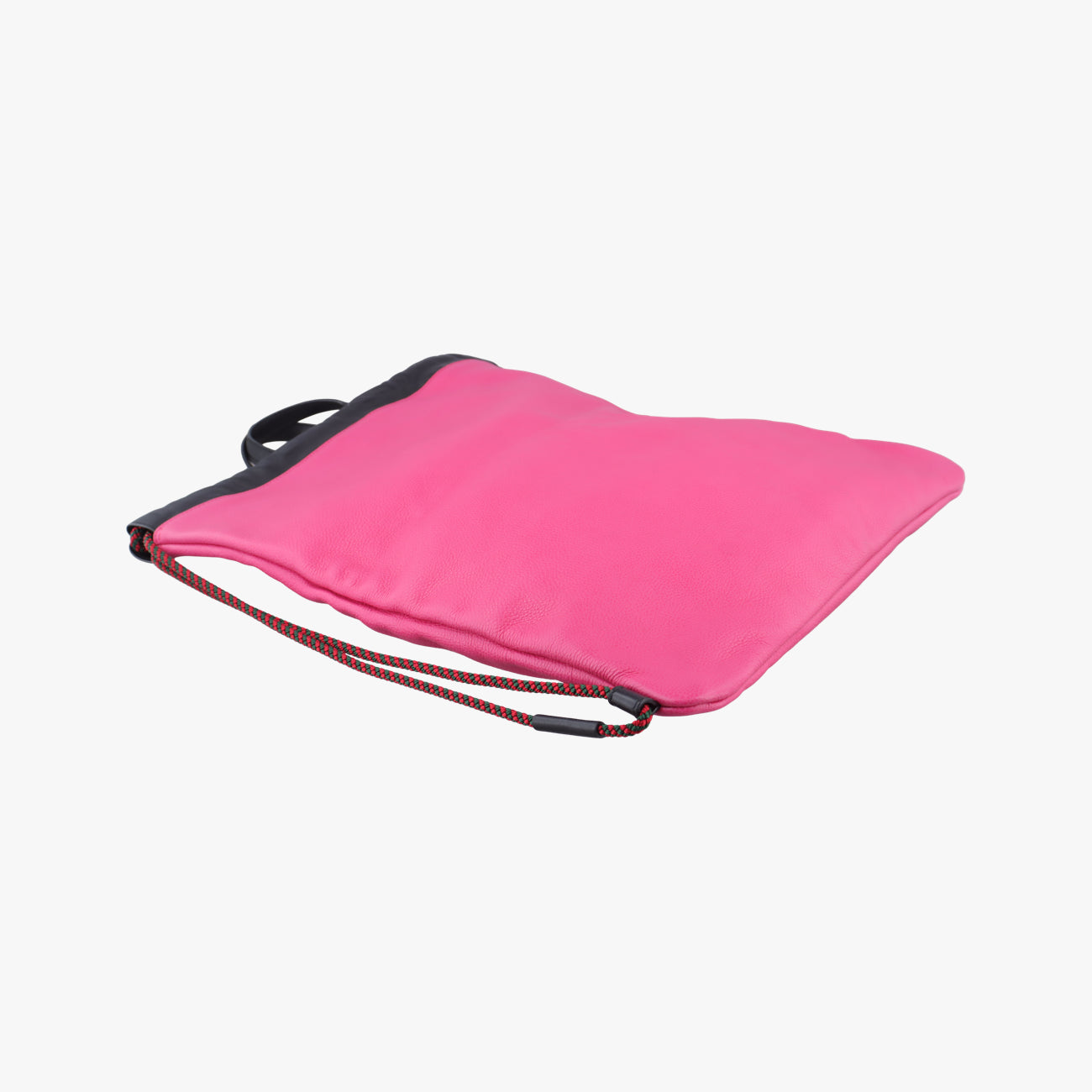 Print Drawstring Rose Leather G024042163