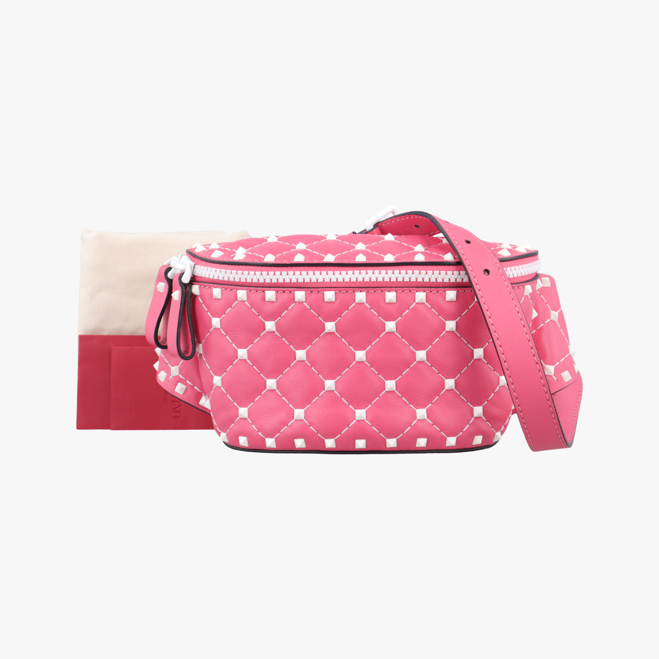 Rockstud Pink Leather GF-PB46RVH2