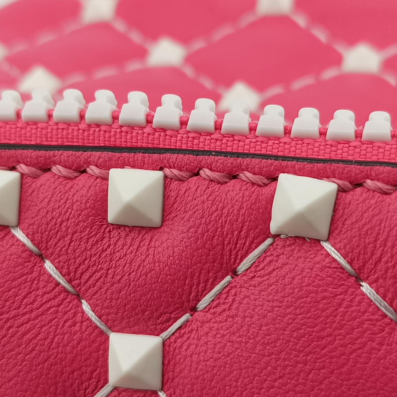 Rockstud Pink Leather GF-PB46RVH2