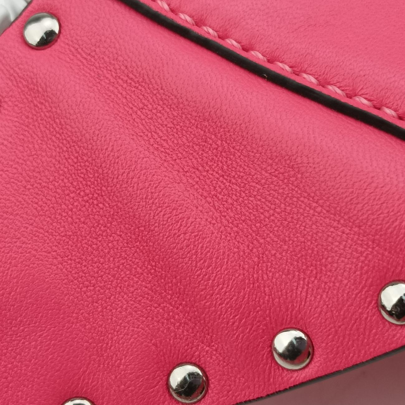 Rockstud Pink Leather GF-PB46RVH2