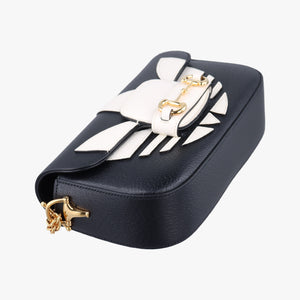 Adidas collaboration Horsebit Black × White Leather I039625179