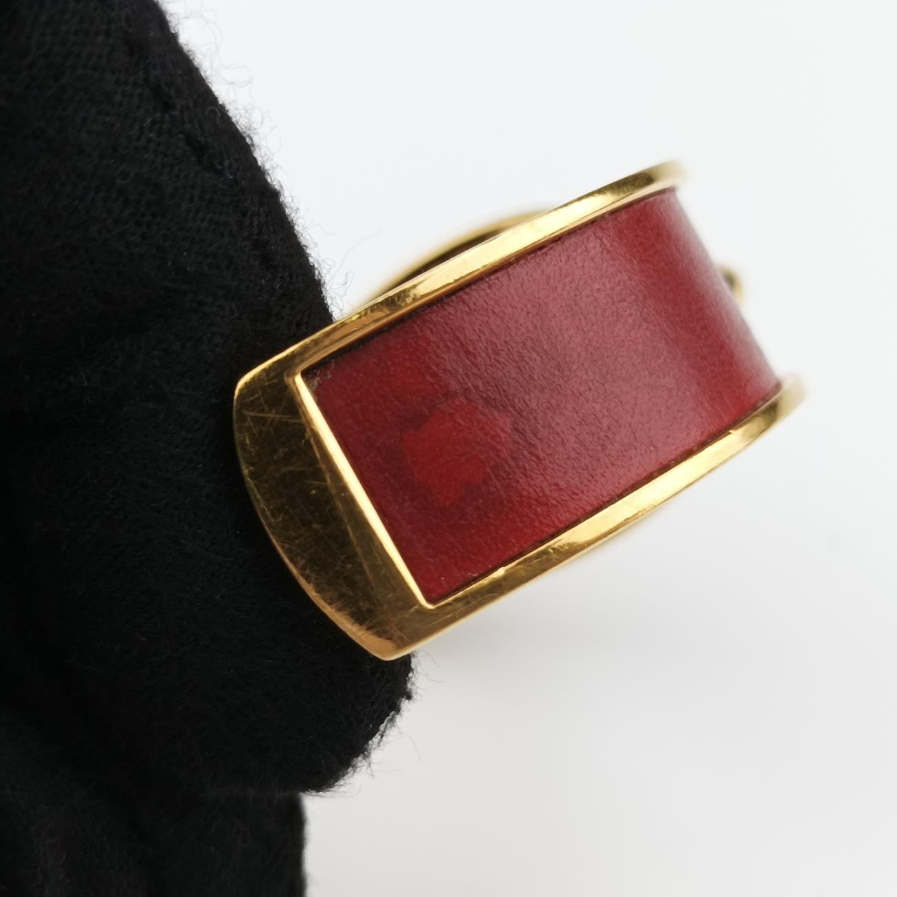 Chaine d'Ancre Cuff Golden × Burgundy GP