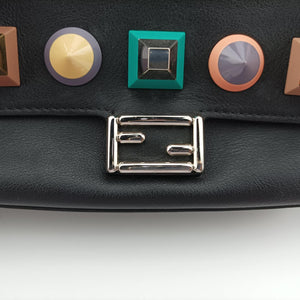 Micro Monster Double Baguette Black×Multicolour Leather 8M0371-SF5-178-8241