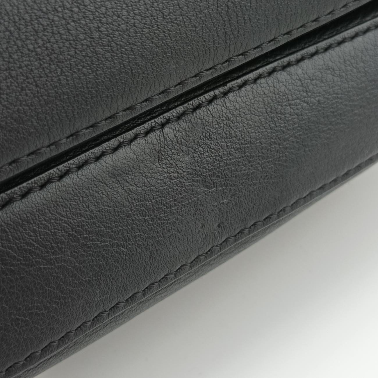 Micro Monster Double Baguette Black×Multicolour Leather 8M0371-SF5-178-8241