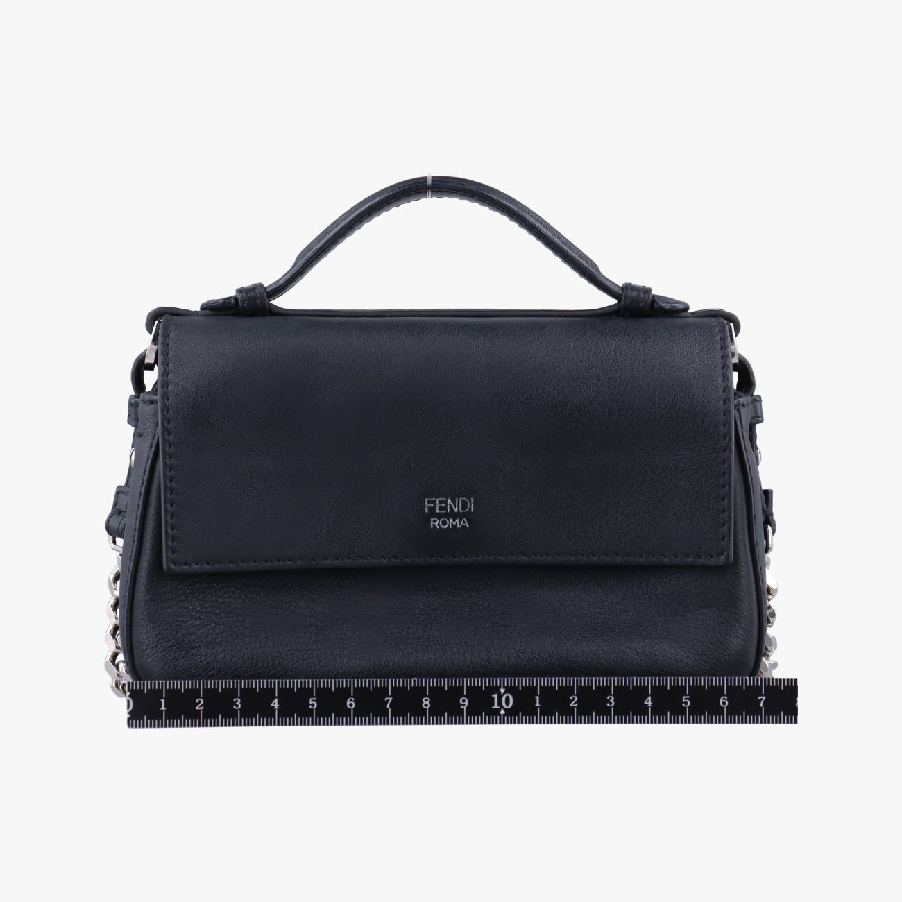 Micro Monster Double Baguette Black×Multicolour Leather 8M0371-SF5-178-8241