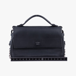 Micro Monster Double Baguette Black×Multicolour Leather 8M0371-SF5-178-8241