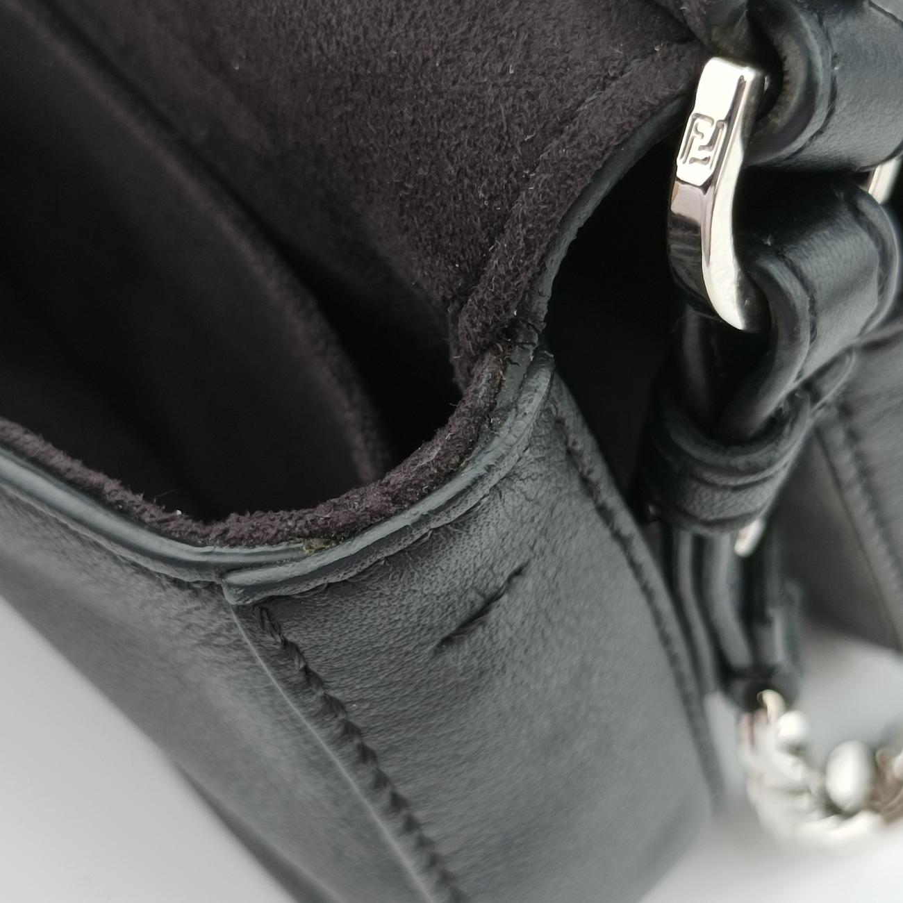 Micro Monster Double Baguette Black×Multicolour Leather 8M0371-SF5-178-8241