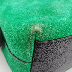 Ophidia Green×Red×black suede G023571545