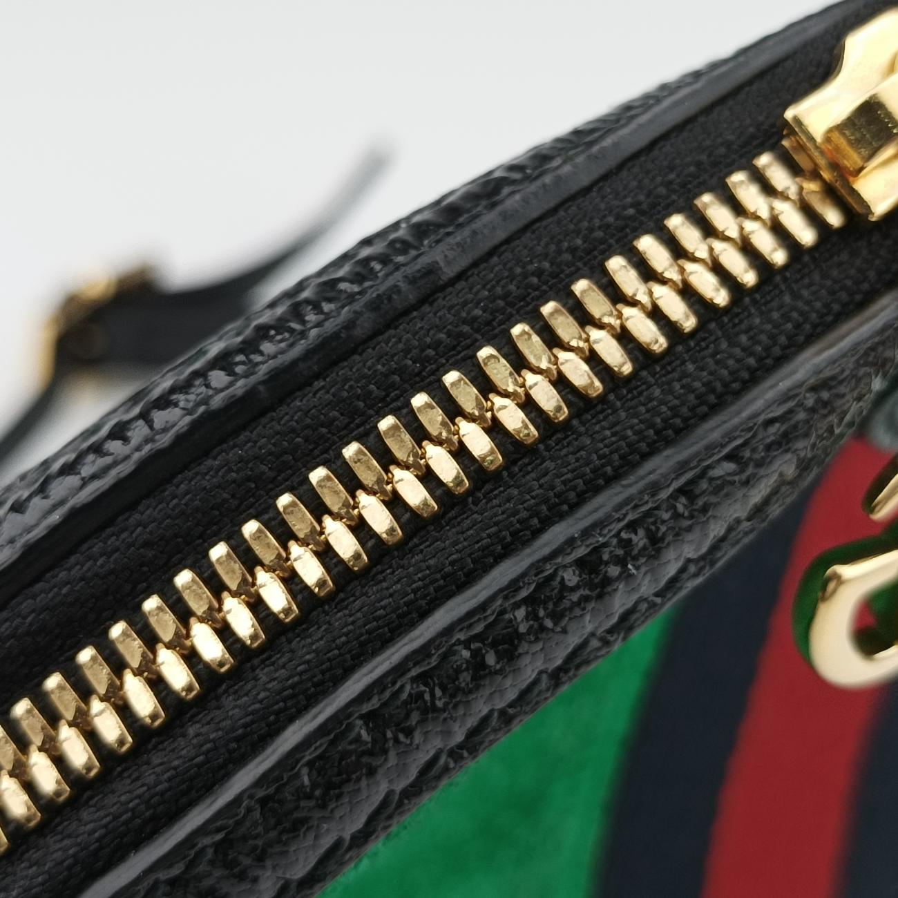 Ophidia Green×Red×black suede G023571545