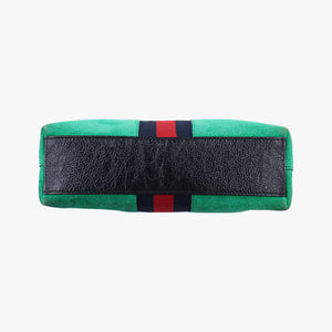 Ophidia Green×Red×black suede G023571545
