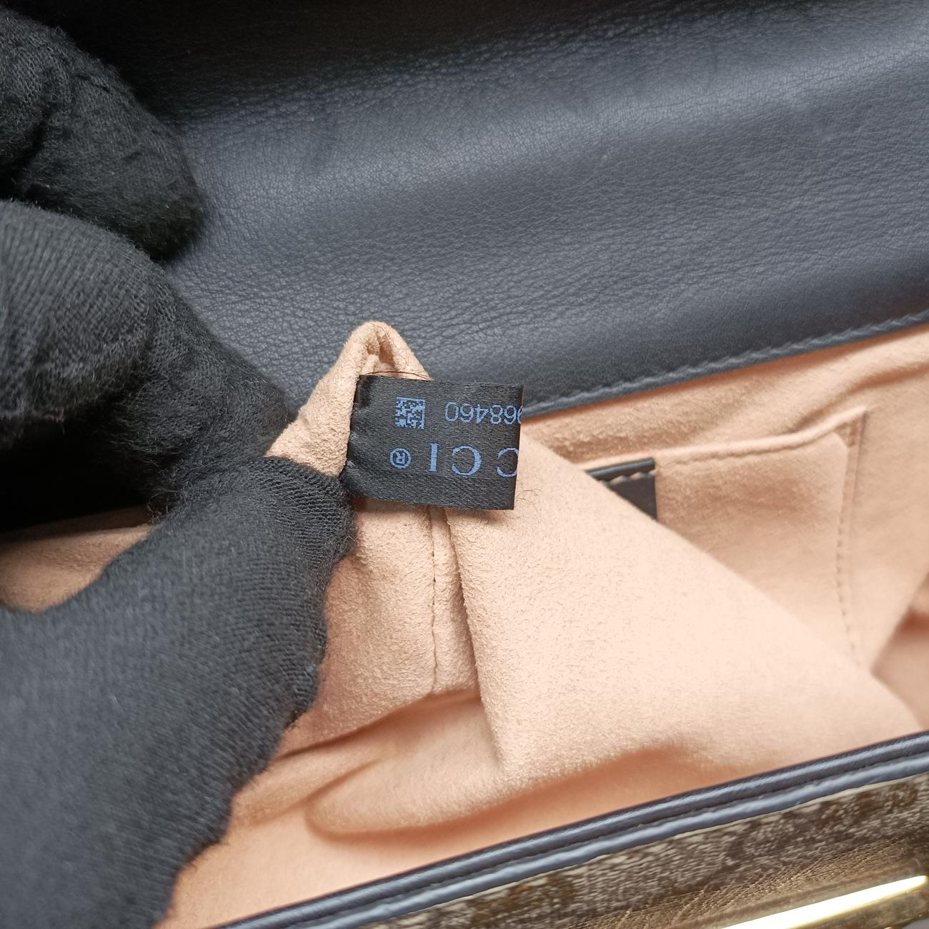 Padlock beige×black PVC coated canvas A030968460
