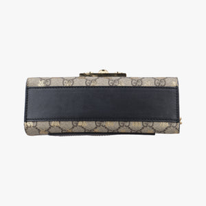 Padlock beige×black PVC coated canvas A030968460