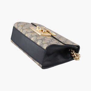 Padlock beige×black PVC coated canvas A030968460