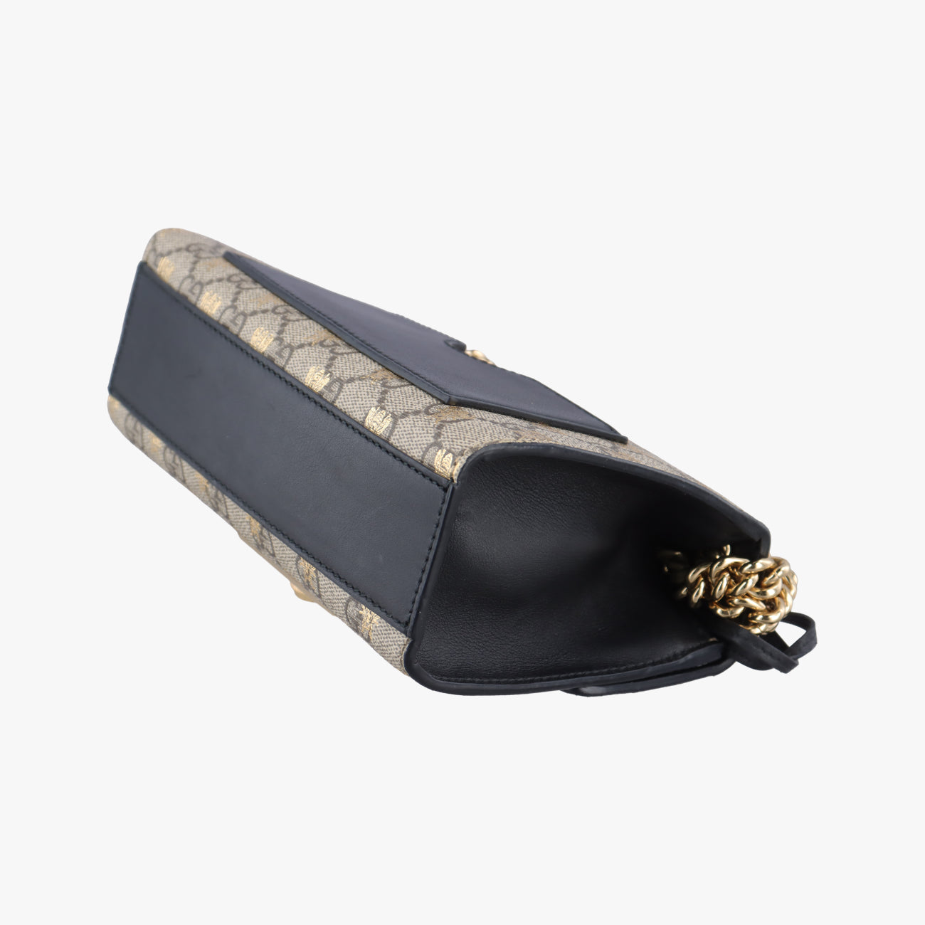 Padlock beige×black PVC coated canvas A030968460