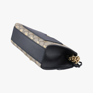 Padlock beige×black PVC coated canvas A030968460