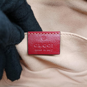 GG Marmont Black×Red Leather A028674426