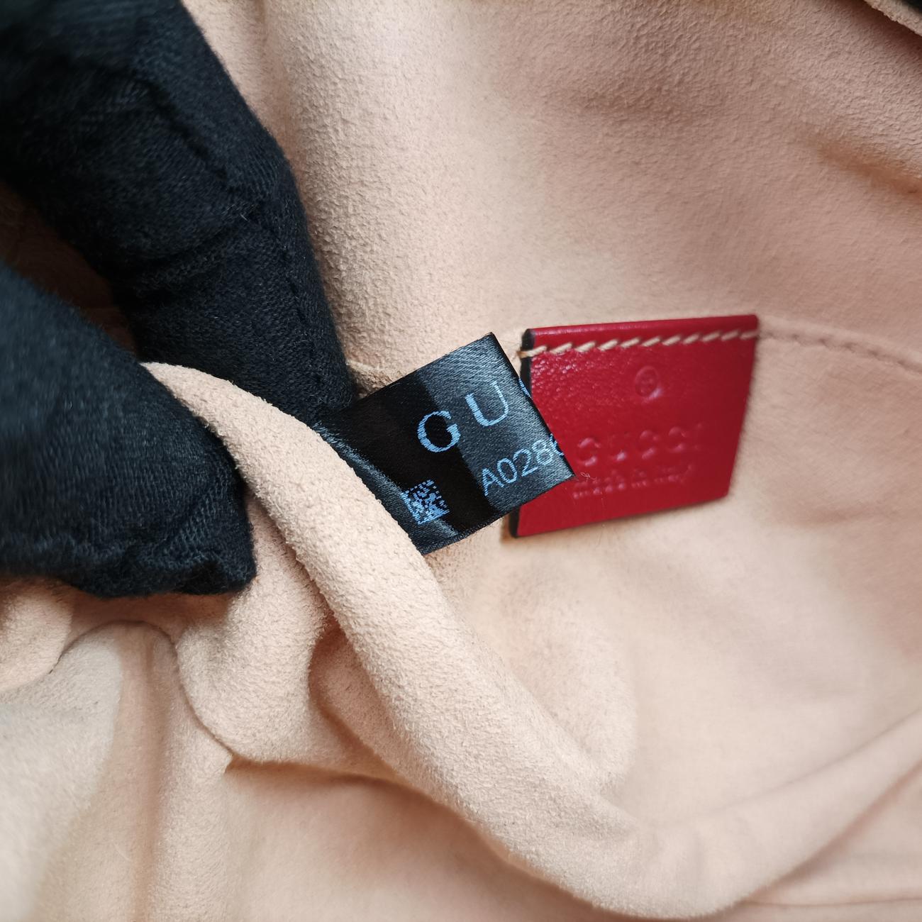 GG Marmont Black×Red Leather A028674426