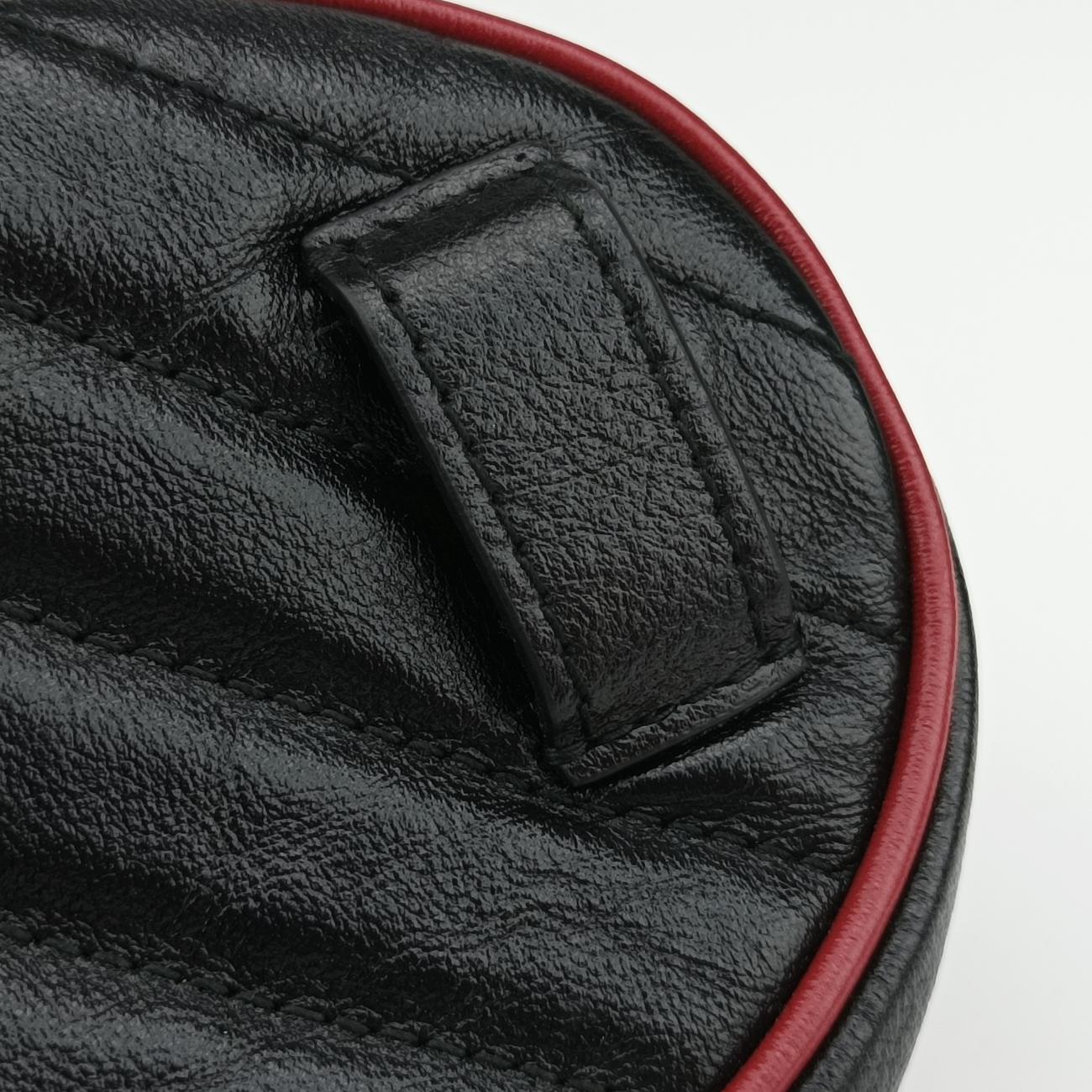 GG Marmont Black×Red Leather A028674426