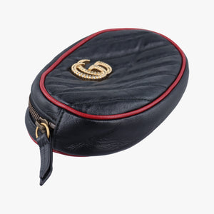 GG Marmont Black×Red Leather A028674426