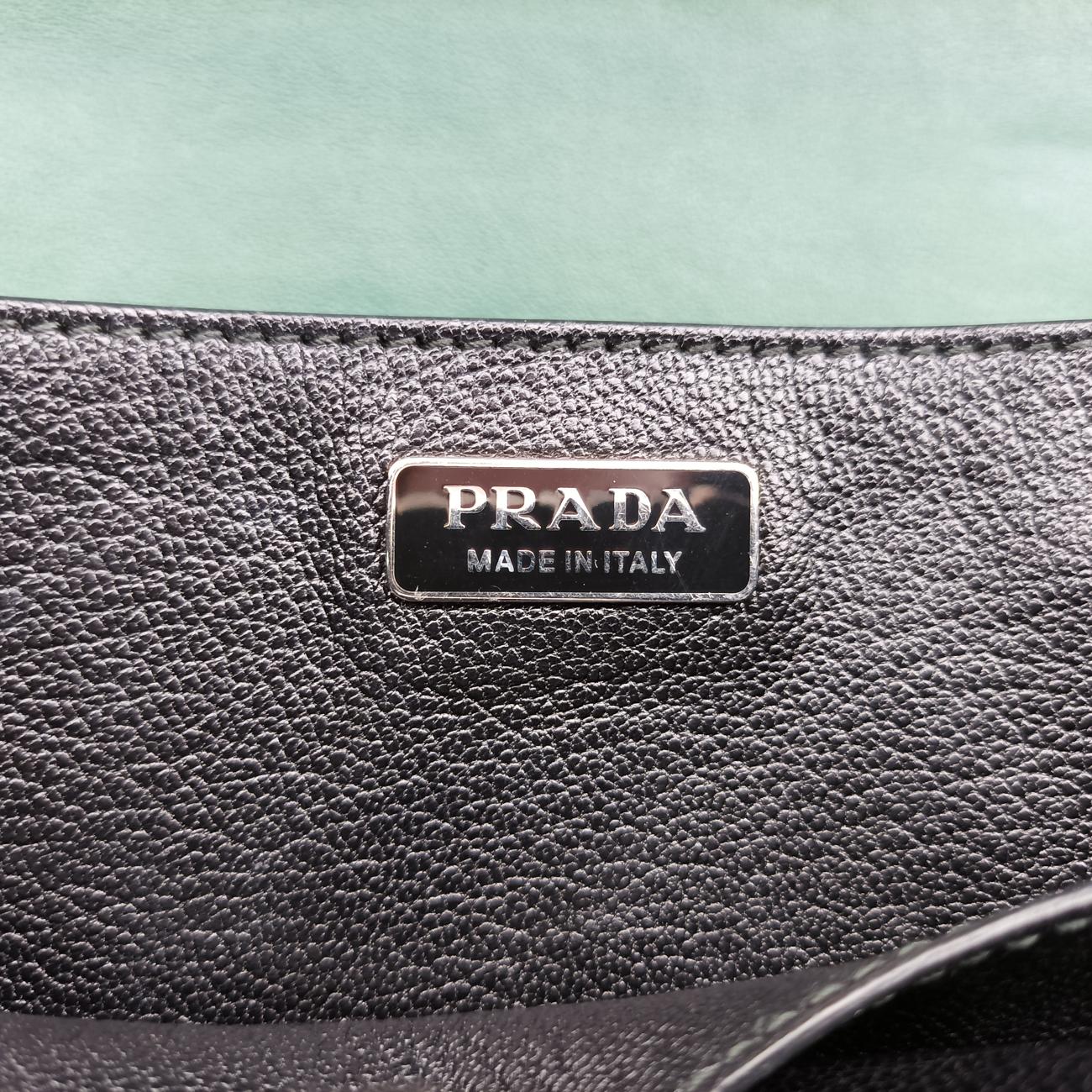 Cahier Green×Black Leather 25