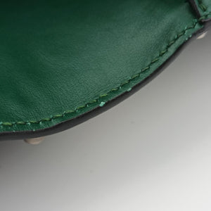 Cahier Green×Black Leather 25