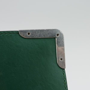 Cahier Green×Black Leather 25