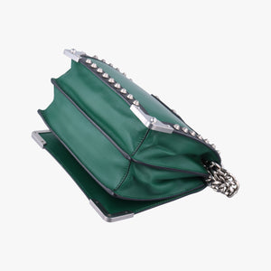 Cahier Green×Black Leather 25