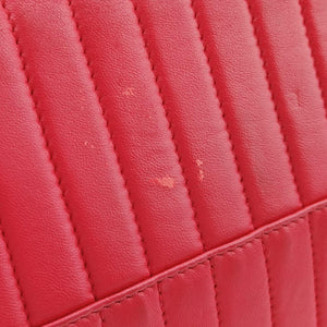 Quilted Papier A4 Tote Red Leather 236701.6502 515859