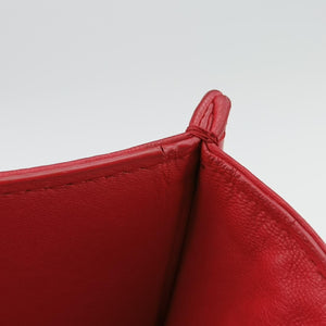 Quilted Papier A4 Tote Red Leather 236701.6502 515859