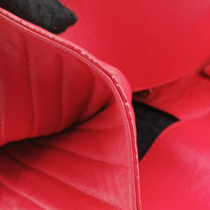 Quilted Papier A4 Tote Red Leather 236701.6502 515859