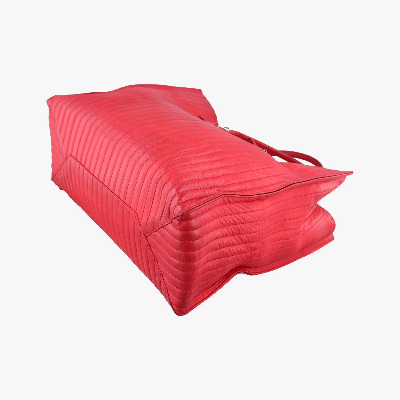Quilted Papier A4 Tote Red Leather 236701.6502 515859