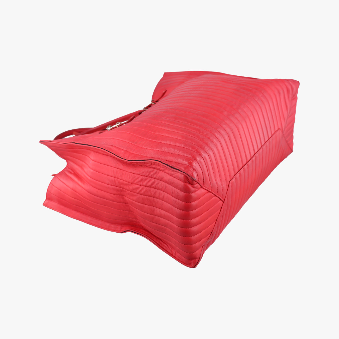 Quilted Papier A4 Tote Red Leather 236701.6502 515859