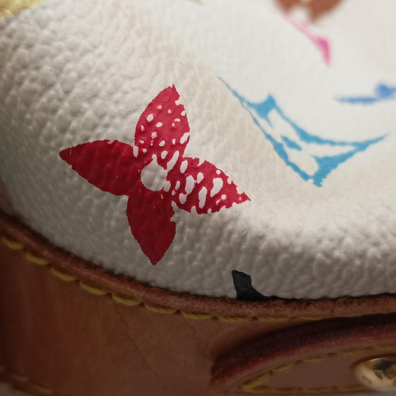 Petit NOé white Monogram Multicolor CA8008